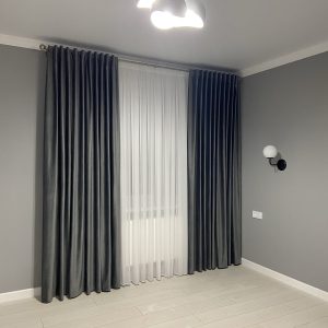 DRAPERII CATIFEA LENTA DE BARĂ